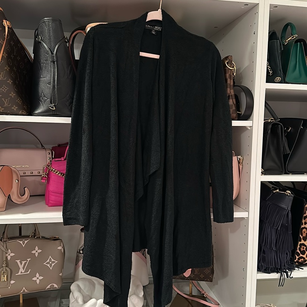 Barefoot Dreams Cozychic Lite waterfall cardigan